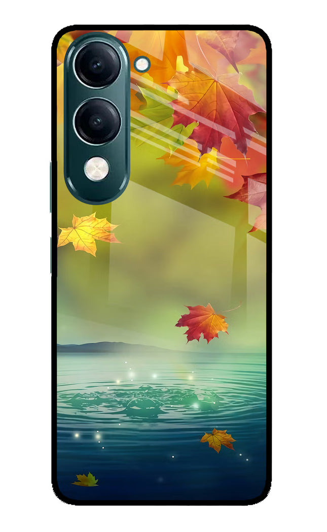 Flowers iQOO Z10 Lite 5G Glass Case Back Cover by Casekaro
