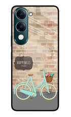 Happiness Artwork iQOO Z10 Lite 5G Glass Case Back Cover by Casekaro