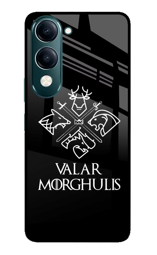 Valar Morghulis | Game Of Thrones iQOO Z10 Lite 5G Glass Case Back Cover by Casekaro