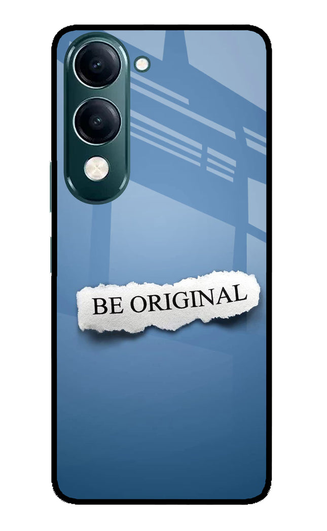 Be Original iQOO Z10 Lite 5G Glass Case Back Cover by Casekaro