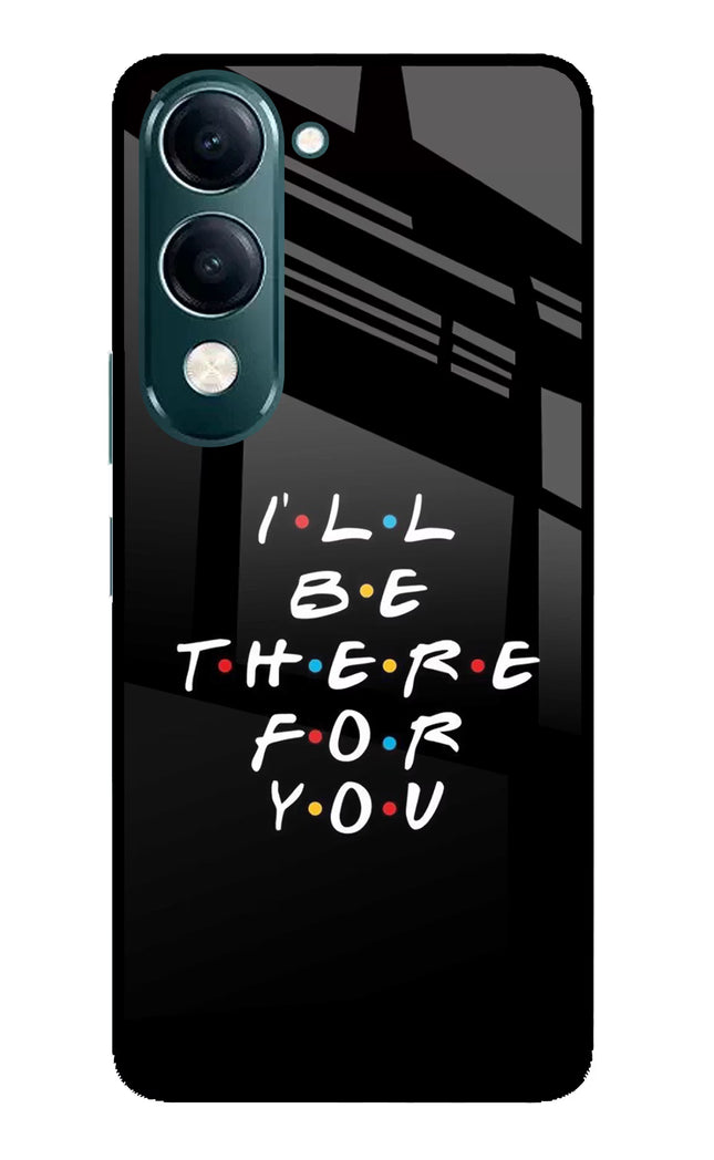 I'll Be There For You iQOO Z10 Lite 5G Glass Case Back Cover by Casekaro