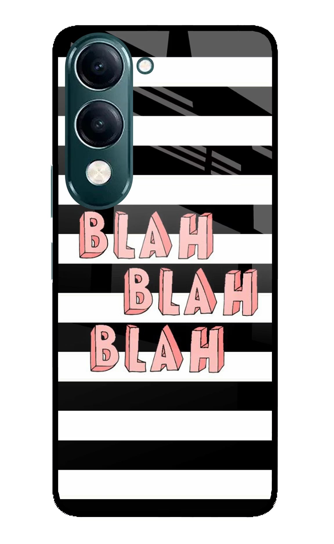 Blah Blah Blah iQOO Z10 Lite 5G Glass Case