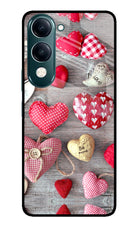 Love Wallpaper iQOO Z10 Lite 5G Glass Case Back Cover by Casekaro