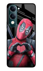 Deadpool iQOO Z10 Lite 5G Glass Case Back Cover by Casekaro