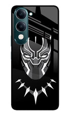 Black Panther iQOO Z10 Lite 5G Glass Case Back Cover by Casekaro