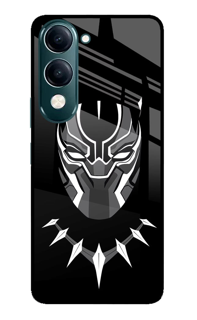 Black Panther iQOO Z10 Lite 5G Glass Case Back Cover by Casekaro