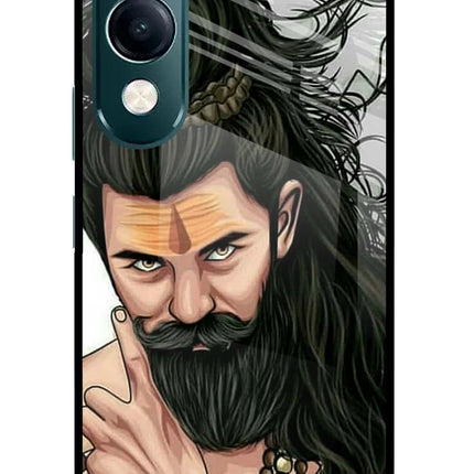 Mahadev iQOO Z10 Lite 5G Glass Case Back Cover by Casekaro