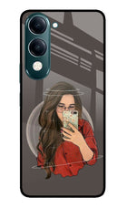 Selfie Queen iQOO Z10 Lite 5G Glass Case Back Cover by Casekaro