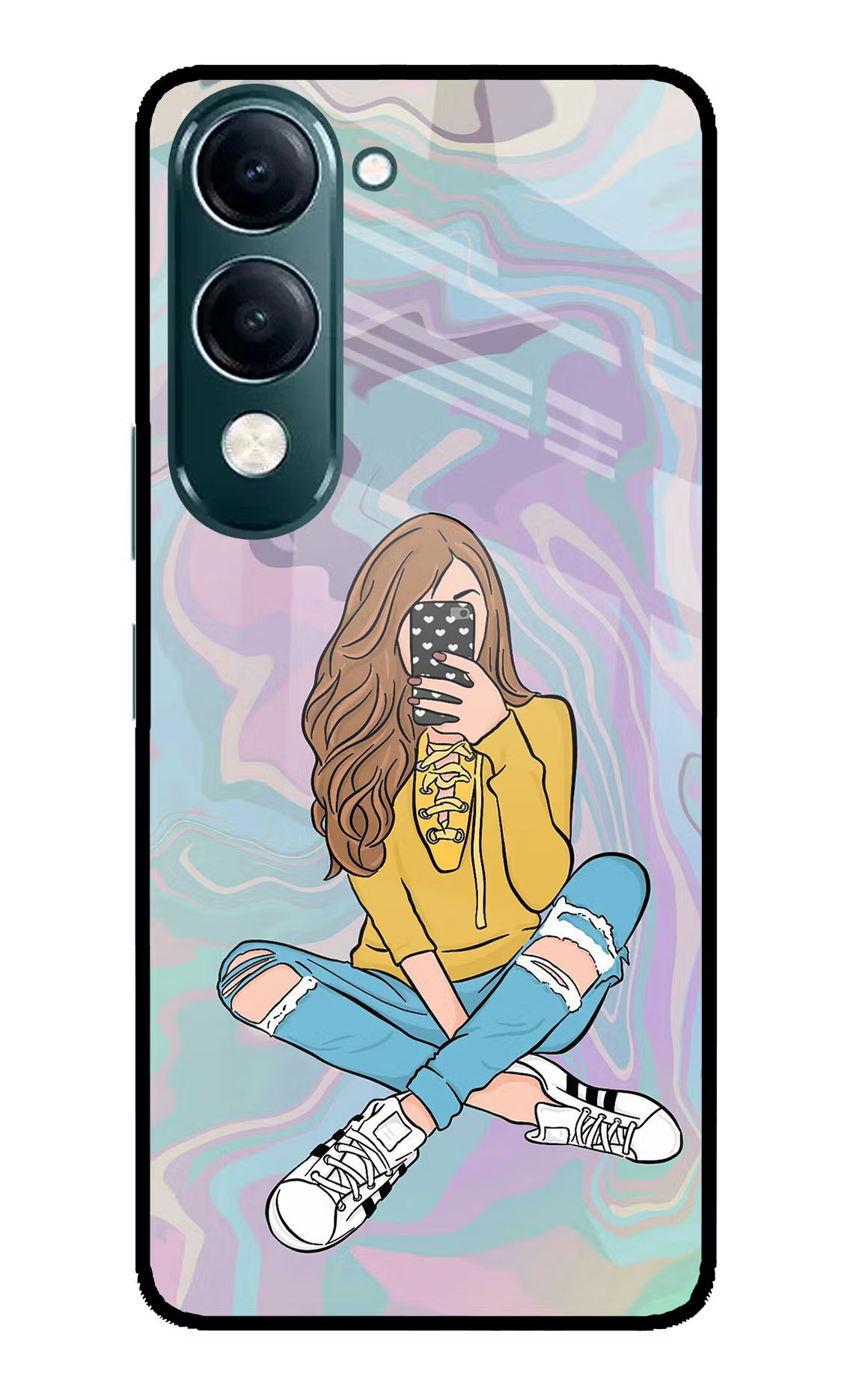 Selfie Girl iQOO Z10 Lite 5G Glass Case