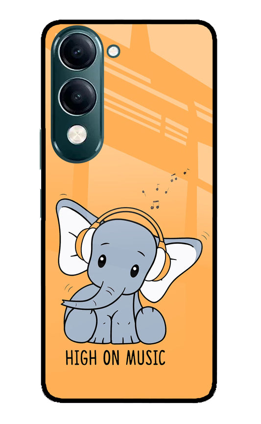 High On Music iQOO Z10 Lite 5G Glass Case