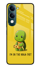 I'm on Ninja Diet iQOO Z10 Lite 5G Glass Case Back Cover by Casekaro