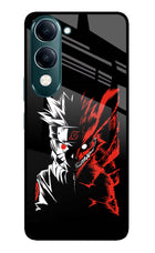 Naruto Two Face iQOO Z10 Lite 5G Glass Case Back Cover by Casekaro