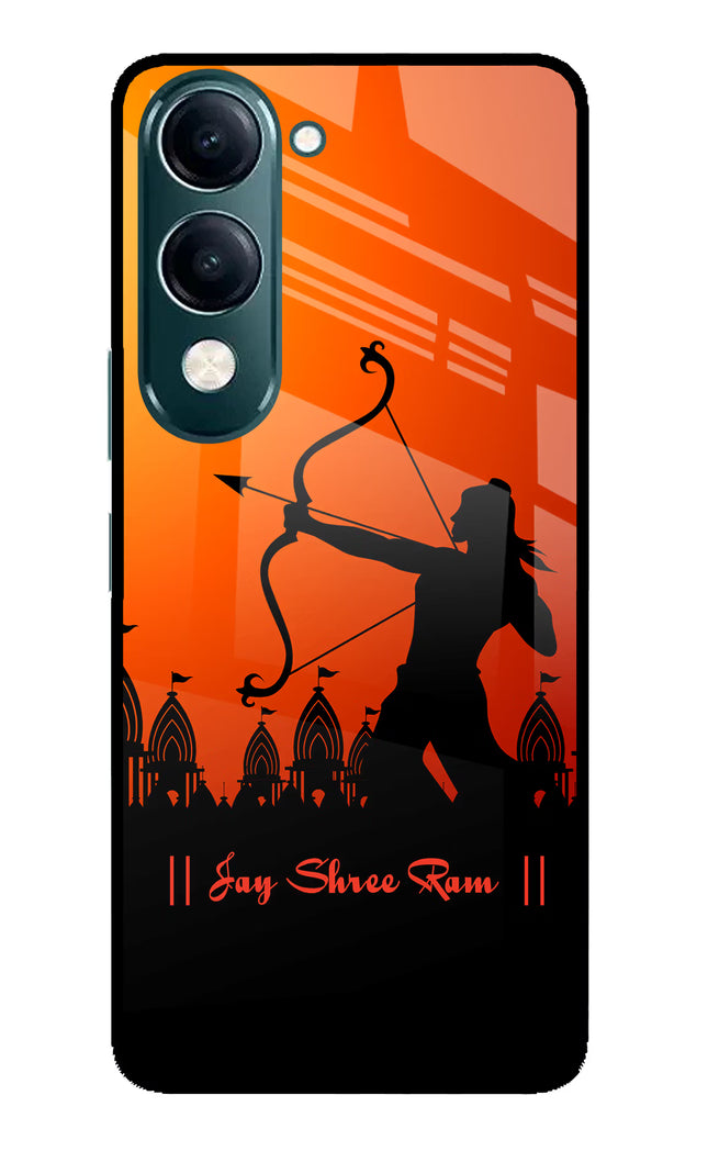Lord Ram - 4 iQOO Z10 Lite 5G Glass Case Back Cover by Casekaro