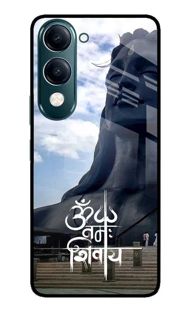 Om Namah Shivay iQOO Z10 Lite 5G Glass Case Back Cover by Casekaro
