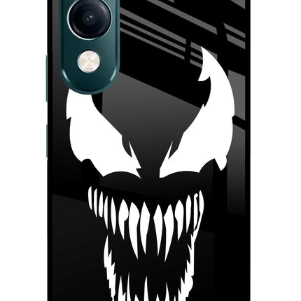 Venom iQOO Z10 Lite 5G Glass Case Back Cover by Casekaro