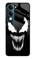 Venom iQOO Z10 Lite 5G Glass Case Back Cover by Casekaro