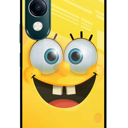 Sponge 1 iQOO Z10 Lite 5G Glass Case Back Cover by Casekaro