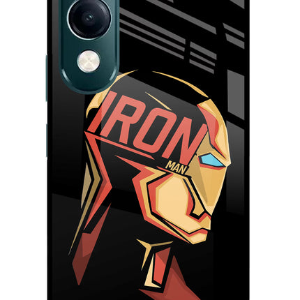 IronMan iQOO Z10 Lite 5G Glass Case Back Cover by Casekaro