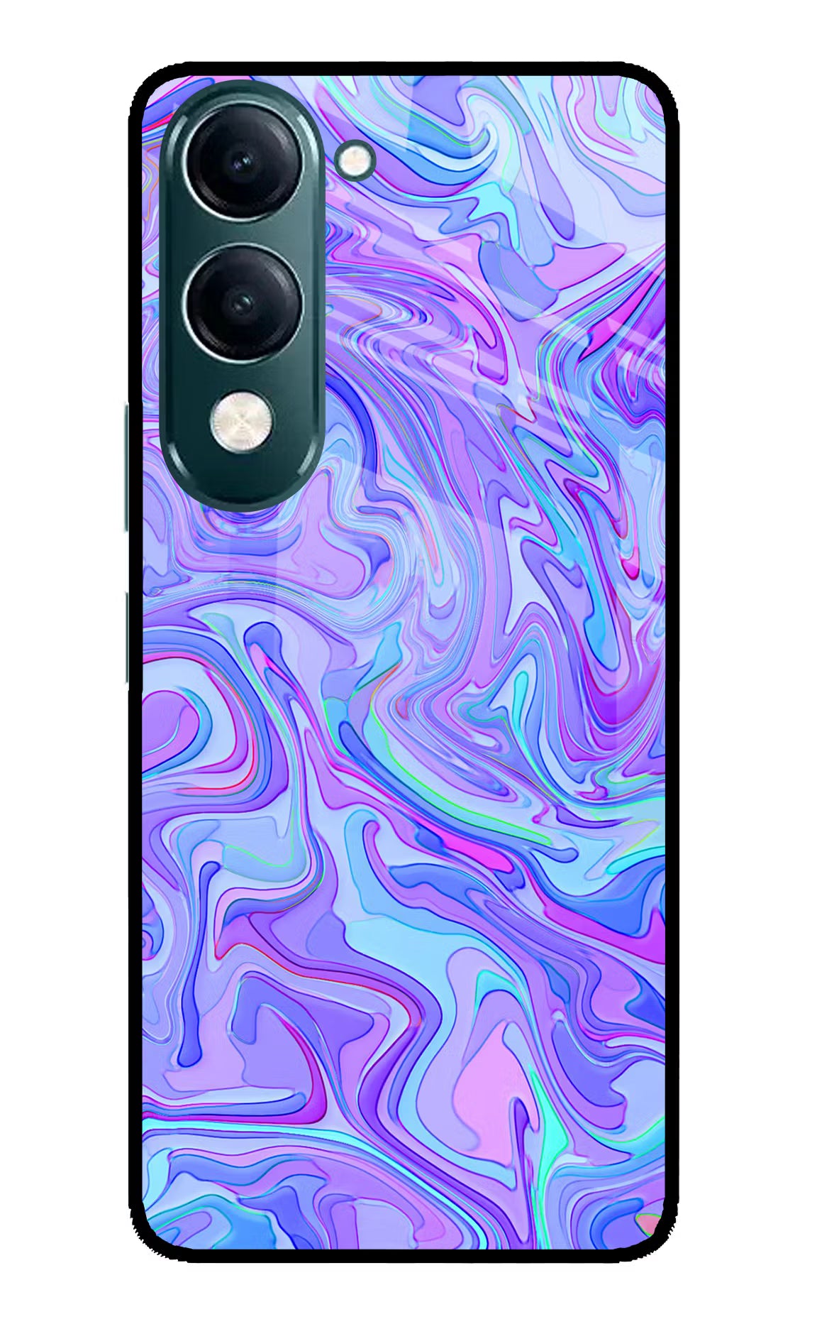 Glitter iQOO Z10 Lite 5G Glass Case