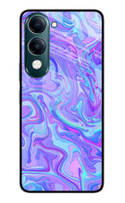 Glitter iQOO Z10 Lite 5G Glass Case Back Cover by Casekaro