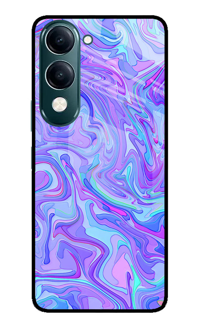 Glitter iQOO Z10 Lite 5G Glass Case Back Cover by Casekaro
