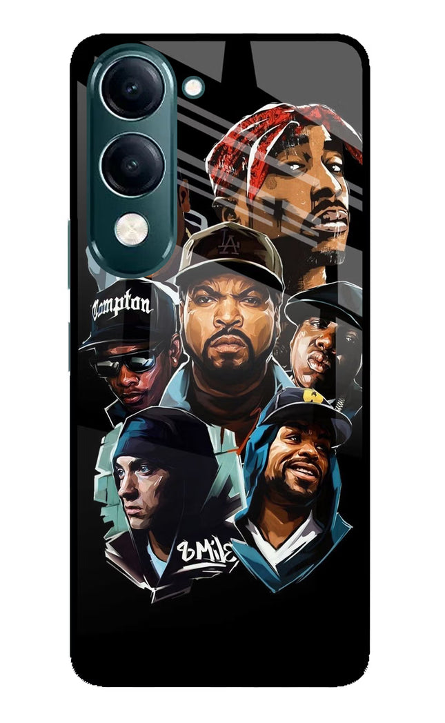 Rappers iQOO Z10 Lite 5G Glass Case Back Cover by Casekaro