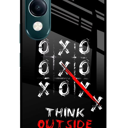 Think out of the BOX iQOO Z10 Lite 5G Glass Case Back Cover by Casekaro
