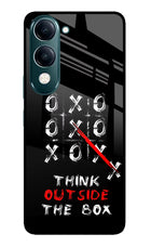 Think out of the BOX iQOO Z10 Lite 5G Glass Case Back Cover by Casekaro