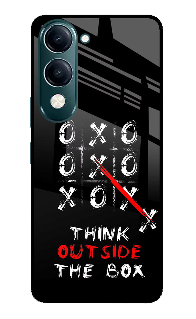 Think out of the BOX iQOO Z10 Lite 5G Glass Case Back Cover by Casekaro
