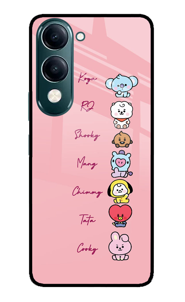 BTS names iQOO Z10 Lite 5G Glass Case Back Cover by Casekaro