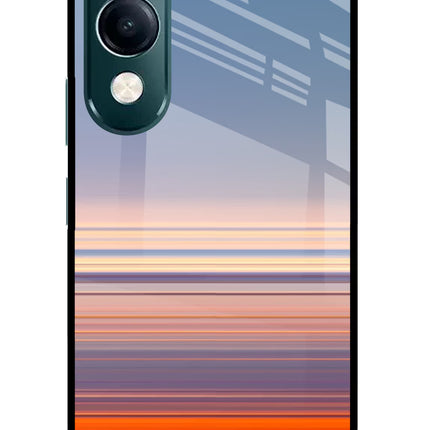 Morning Colors iQOO Z10 Lite 5G Glass Case Back Cover by Casekaro