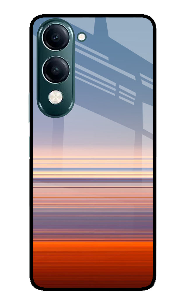 Morning Colors iQOO Z10 Lite 5G Glass Case Back Cover by Casekaro