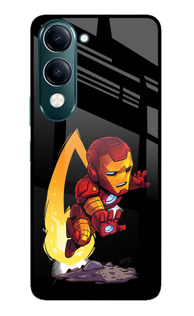 IronMan iQOO Z10 Lite 5G Glass Case Back Cover by Casekaro