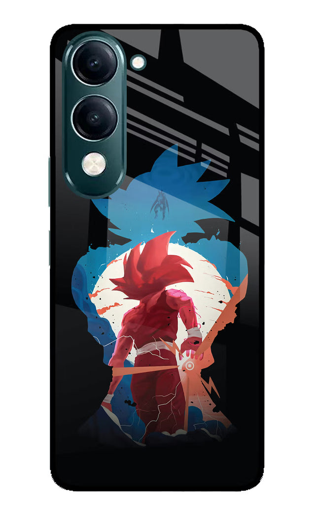 Goku iQOO Z10 Lite 5G Glass Case Back Cover by Casekaro