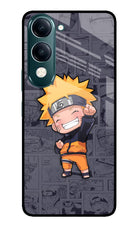 Chota Naruto iQOO Z10 Lite 5G Glass Case Back Cover by Casekaro