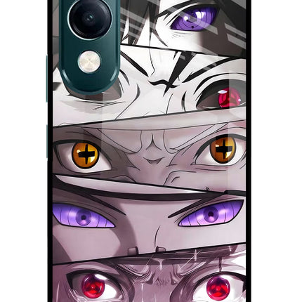 Naruto Anime iQOO Z10 Lite 5G Glass Case Back Cover by Casekaro