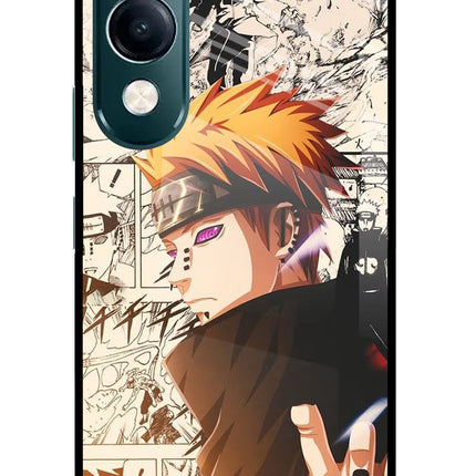 Pain Anime iQOO Z10 Lite 5G Glass Case Back Cover by Casekaro