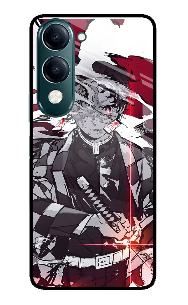 Demon Slayer iQOO Z10 Lite 5G Glass Case Back Cover by Casekaro