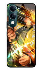 Demon Slayer iQOO Z10 Lite 5G Glass Case Back Cover by Casekaro