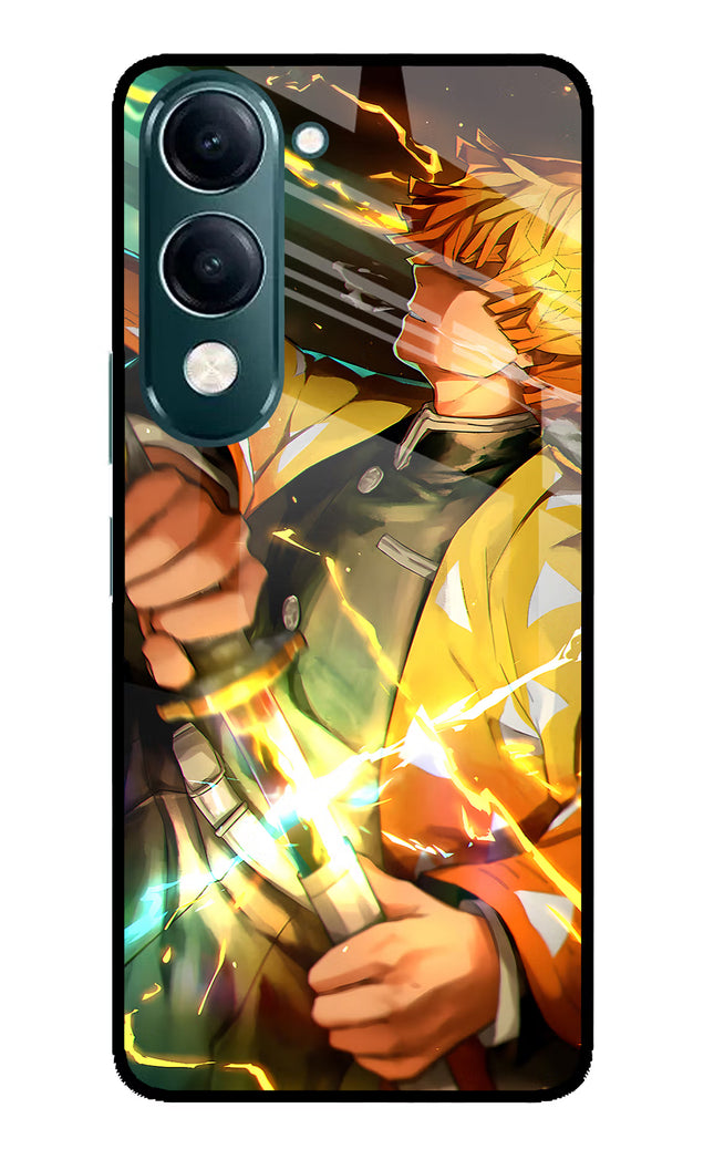 Demon Slayer iQOO Z10 Lite 5G Glass Case Back Cover by Casekaro