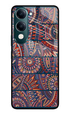 African Culture Design iQOO Z10 Lite 5G Glass Case Back Cover by Casekaro
