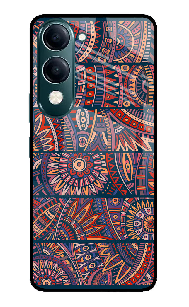 African Culture Design iQOO Z10 Lite 5G Glass Case Back Cover by Casekaro