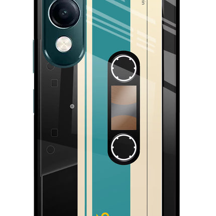Cassette iQOO Z10 Lite 5G Glass Case Back Cover by Casekaro