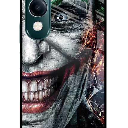 Joker Cam iQOO Z10 Lite 5G Glass Case Back Cover by Casekaro
