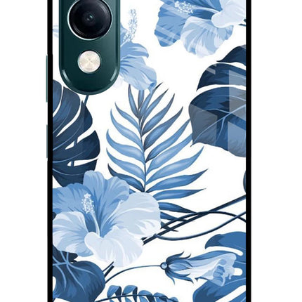 Fabric Art iQOO Z10 Lite 5G Glass Case Back Cover by Casekaro