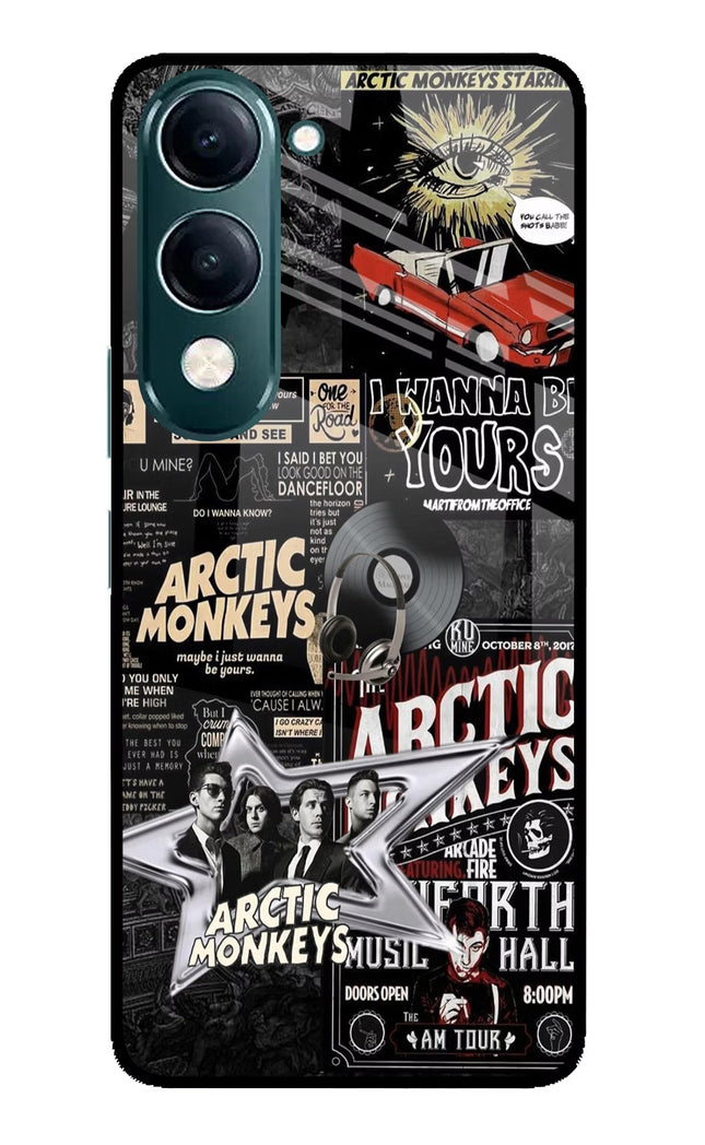 Arctic Monkeys iQOO Z10 Lite 5G Glass Case Back Cover by Casekaro
