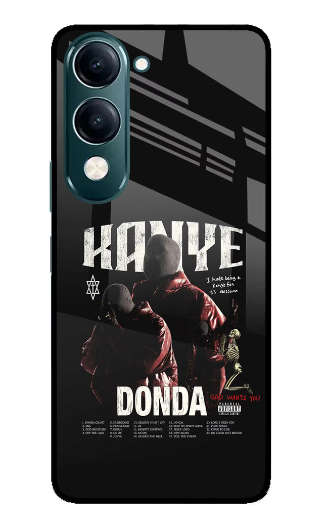 Donda Kanye West iQOO Z10 Lite 5G Glass Case Back Cover by Casekaro