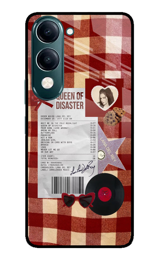 Queen of Disaster iQOO Z10 Lite 5G Glass Case