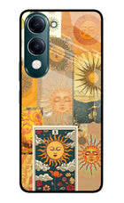 Sun iQOO Z10 Lite 5G Glass Case Back Cover by Casekaro