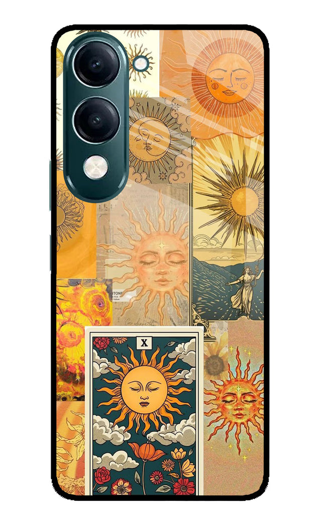 Sun iQOO Z10 Lite 5G Glass Case Back Cover by Casekaro